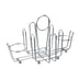 Thumbnail image #1 for Winco Chrome-Plated Wire Condiment Holder Rack for Sugar Packets and Salt/Pepper Shakers