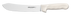 Thumbnail image #2 for Dexter Russell Sani-Safe 8-Inch Stamped Butcher Knife with White Polypropylene Handle