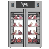 Trento Stagionello Dry Age 3.0 Twin Dry Aging Cabinet with Humidity Management, 49.5 Cu. Ft., 2 Glass Doors