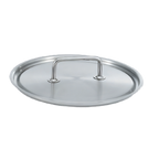 Thumbnail image #1 for Vollrath Intrigue® 47772 Flat 22 cm 18-8 Stainless Steel Pot and Pan Lid, 18-Gauge