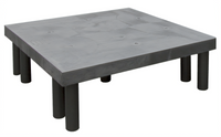 Quantum Solid Polyethylene Dunnage Rack, 1,000 lb Capacity