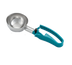 Thumbnail image #1 for Vollrath Size #5 6 Ounce Standard Length Squeeze-Handle Disher with Teal Ergonomic Handle