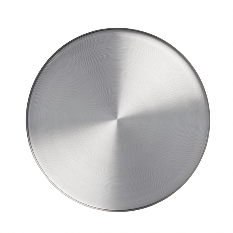 Product image #1 for American Metalcraft Unity Collection 11-Inch Round Stainless Steel Satin Finish Plate