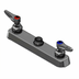 Thumbnail image #1 for T&S Brass B-5120-LN 8-Inch Centers Deck Mount Workboard Mixing Faucet, Less Nozzle