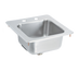Thumbnail image #1 for Vollrath Drop-In Underbar Bar Sink with 11 x 10 Inch Bowl, Self-Rimming, 304 Stainless Steel, Strainer