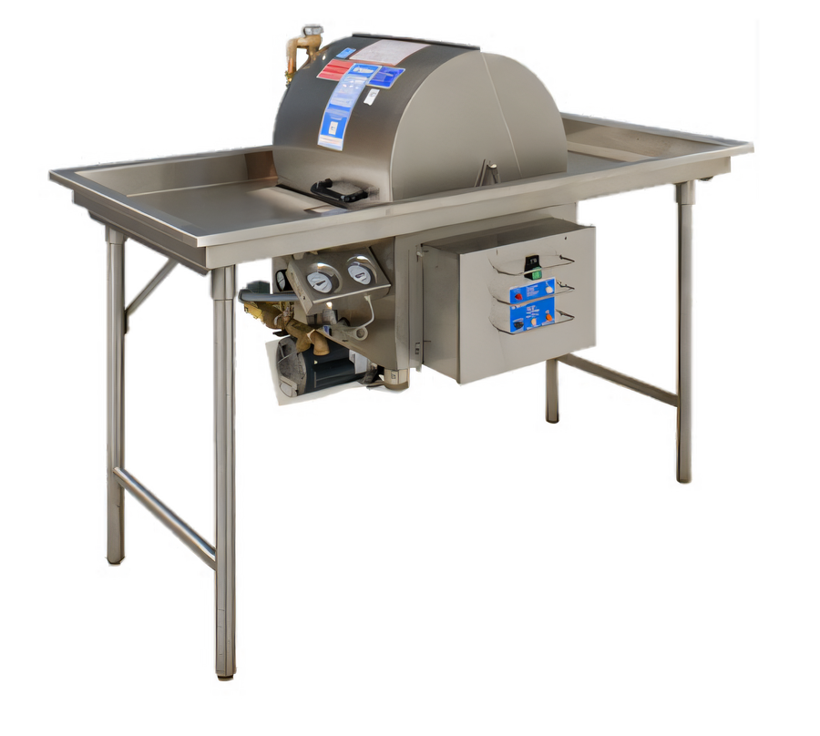 Product image #1 for Insinger Ensign 40-2 Hood-Type High-Temperature Straight-Thru Dishwasher