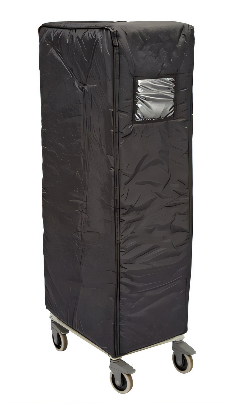 Product image #1 for Cambro GoBag® Full-Size Insulated Rack Cover for GN Trolley 2/1, Black Nylon
