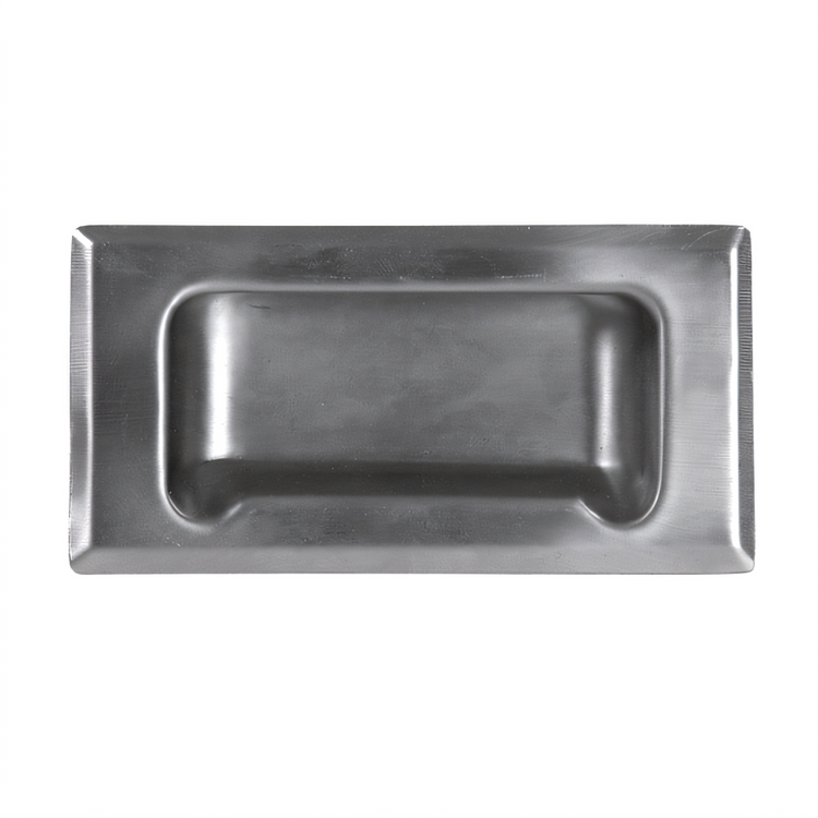 Product image #1 for Recessed Stainless Steel Sliding Door Pull for Work Tables