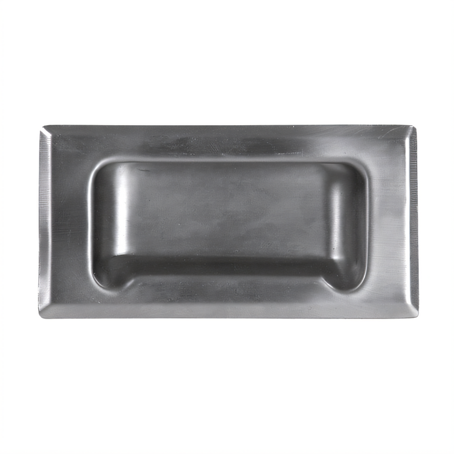 Product image #1 for Recessed Stainless Steel Sliding Door Pull for Work Tables