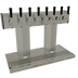 Thumbnail image #1 for Glastender Countertop Glycol-Cooled Tee Draft Dispensing Tower with 8 Faucets