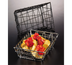Thumbnail image #1 for Zorro Small Rectangular Wire Serving Basket with Chrome Finish, 9 x 6 x 2.5 Inches