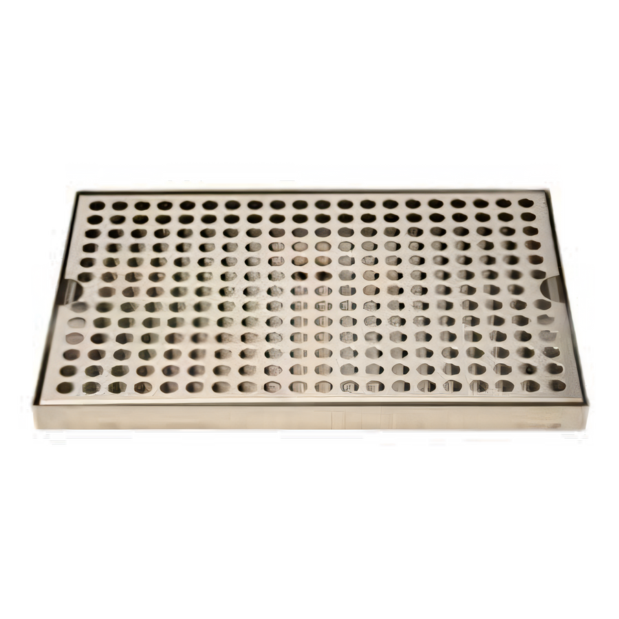 Product image #1 for Stainless Steel Surface Mount Drip Tray Trough, 12"W x 8"D
