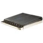 Thumbnail image #1 for Klinger's Trading Rocky Mountain Cookware MB24 24" x 24" Portable Steel Broiler with 1/4" Rod Grid and Removable Grease Cup