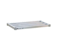New Age 1572HD Adjust-A-Shelf H.D. Series Wall-Mounted Aluminum Shelf, 72 x 15 Inches, 2000 lb Capacity