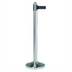 Thumbnail image #1 for 40-Inch Brushed Stainless Steel Replacement Post with 84-Inch Black Nylon Tape