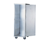 Aluminum Non-Insulated Pan Storage Cabinet with Solid Doors, Holds 40 Full-Size 18 x 26 Trays
