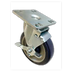 Thumbnail image #1 for Sapphire Universal Swivel Square Plate Caster Set, 5-Inch Polyurethane Wheels, 3-1/2 x 3-1/2 Plate, Set of 4 with Locks