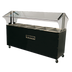 Thumbnail image #1 for Advance Tabco Triumph Supreme Portable Electric 5-Well Hot Food Buffet Table with Double-Sided Sneeze Guard