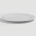 Thumbnail image #1 for Jane 10-Inch Round Wide Rim White Melamine Plate
