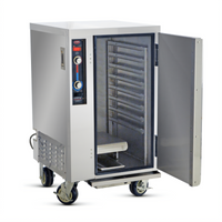 FWE MT-1220-8 Mobile Moisture-Temp Heated Holding Cabinet, 8-Pan Capacity