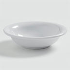 Thumbnail image #1 for American Metalcraft Jane DB5WH Round White Melamine Fruit Bowl, 5 oz., 5 in. Diameter Case of 48
