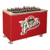 Thumbnail image #1 for Dinex Reflections 36 x 30 x 36 Inch Mobile Beverage Center with Enclosed Base and 2-Pan Cold Well