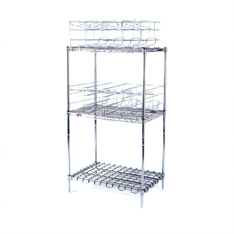 Product image #1 for Eagle Group 3-Tier Stationary Can Rack Storage System for #10 Cans, 124-Can Capacity
