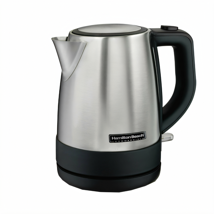 Product image #1 for Hamilton Beach Commercial Stainless Steel 1 Liter Cordless Electric Kettle with Auto Shutoff