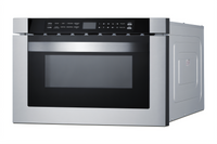 Summit Commercial 24-Inch Built-In Drawer Microwave Oven, 1.2 Cu. Ft., 115V