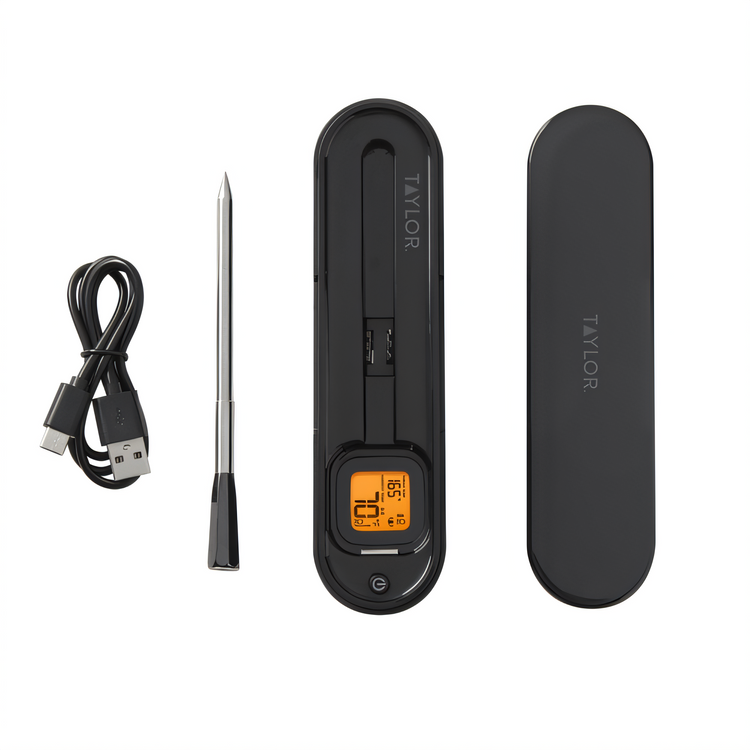 Product image #1 for Taylor Precision Digital Wireless Bluetooth Meat Thermometer with Charging Case