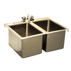 Thumbnail image #1 for Serv-Ware DIS-2C1014-CWP Compartment Sinks