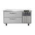 Thumbnail image #1 for Continental Refrigerator D48GN One-Section Refrigerated Griddle Stand with 2 Drawers
