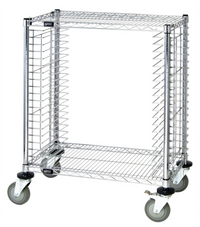 Quantum TC-19 Half-Size Side-Load Mobile Tray Cart for 18 x 26 Trays