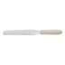 Thumbnail image #1 for Winco White Ergo Handle Bakery Spatula with 7-15/16 x 1-1/4 Inch Stainless Steel Blade
