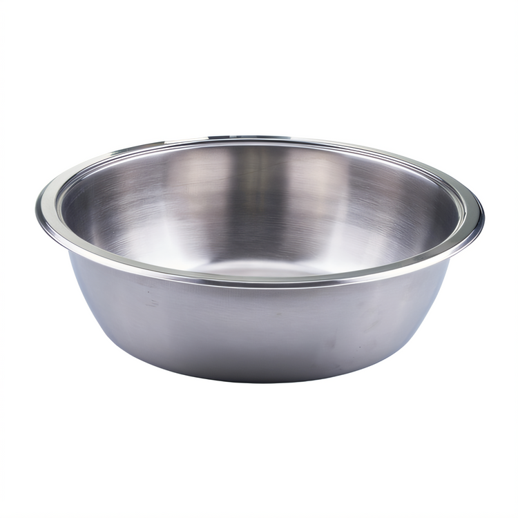 Product image #1 for Winco 6 Qt Round Stainless Steel Chafer Food Pan for 708 Chafer