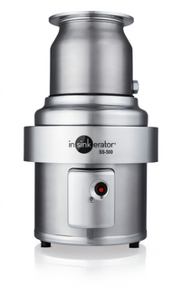 InSinkErator SS-500-7-AS101 Complete Food Waste Disposer Package with AquaSaver Control Center, 5 HP, Sink Mount, Stainless Steel