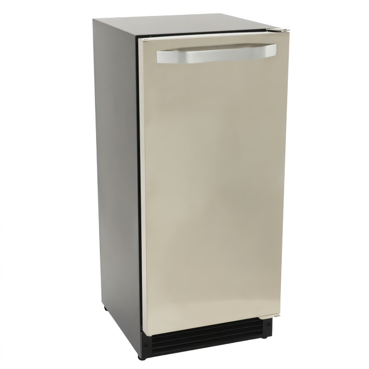Product image #1 for Maxx Ice 15-Inch Shallow-Depth Built-In Undercounter Crescent Ice Maker with 22 lb Storage Bin