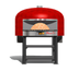 Thumbnail image #1 for Marra Forni Neapolitan NP110W Freestanding Wood-Fired Brick Pizza Oven with 43.25-Inch Round Hearth