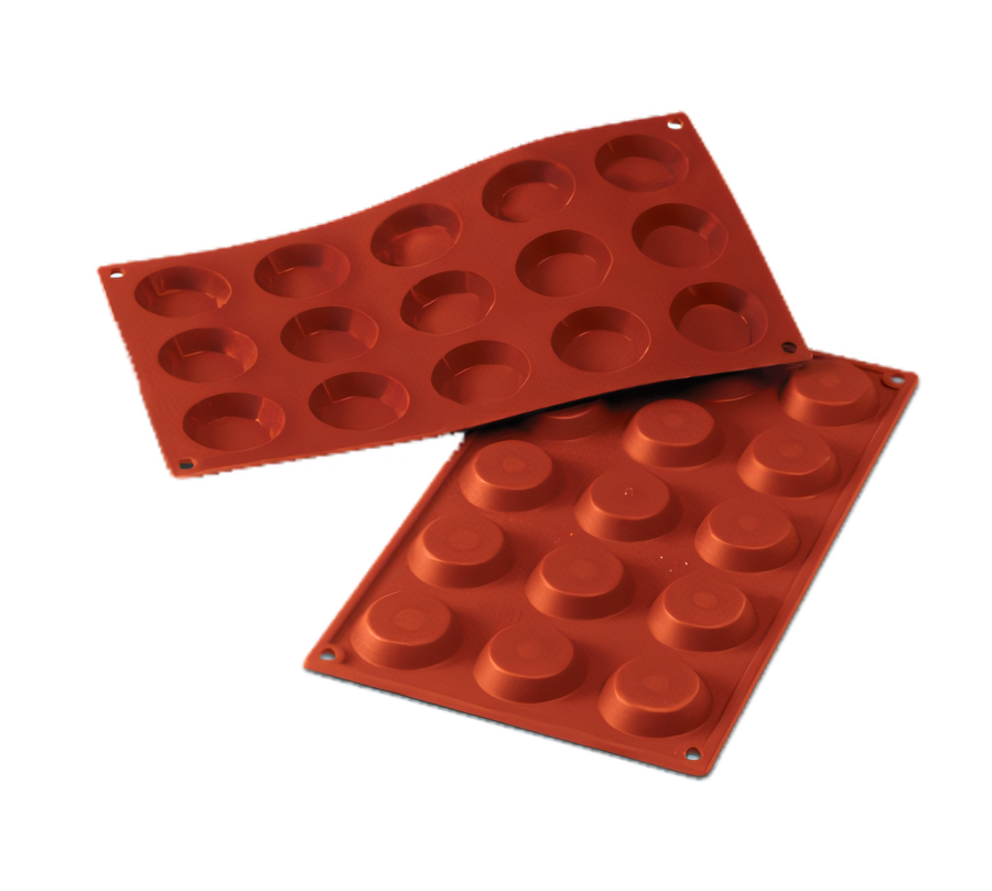 Product image #1 for Silikomart Siloconflex 15-Cavity Mini Tartlet Silicone Mold