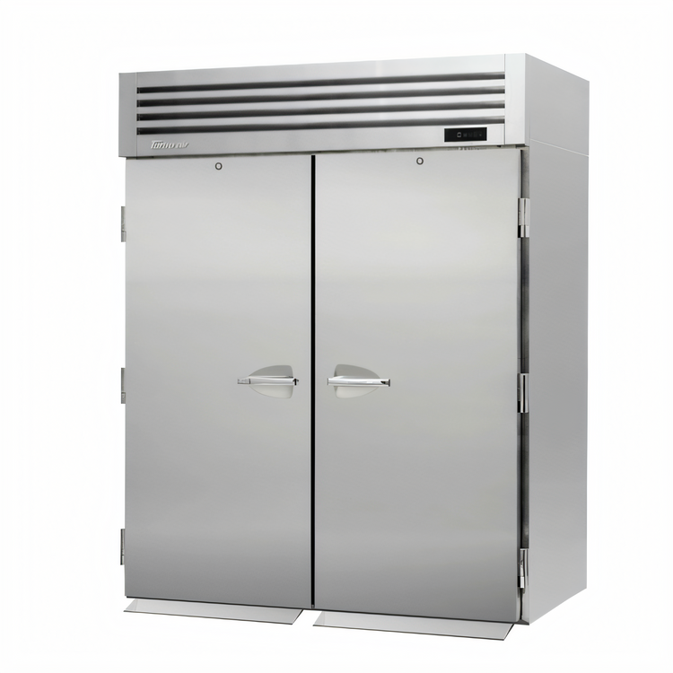 Product image #1 for Turbo Air PRO Series Two-Section Roll-In Solid Door Reach-In Freezer, 81.7 Cu. Ft., Top Mount, Stainless Steel