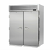 Thumbnail image #1 for Turbo Air PRO Series Two-Section Roll-In Solid Door Reach-In Freezer, 81.7 Cu. Ft., Top Mount, Stainless Steel