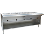 Thumbnail image #1 for Eagle Group Spec-Master HT6CB-240-3 Electric Hot Food Table, 94-1/2"W, 6-Pan Open Well, Thermostatic Controls, Enclosed Base
