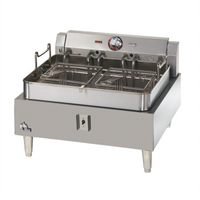 Star-Max 530FF Countertop Electric Fryer, 30 lb. Capacity, Single Stainless Frypot