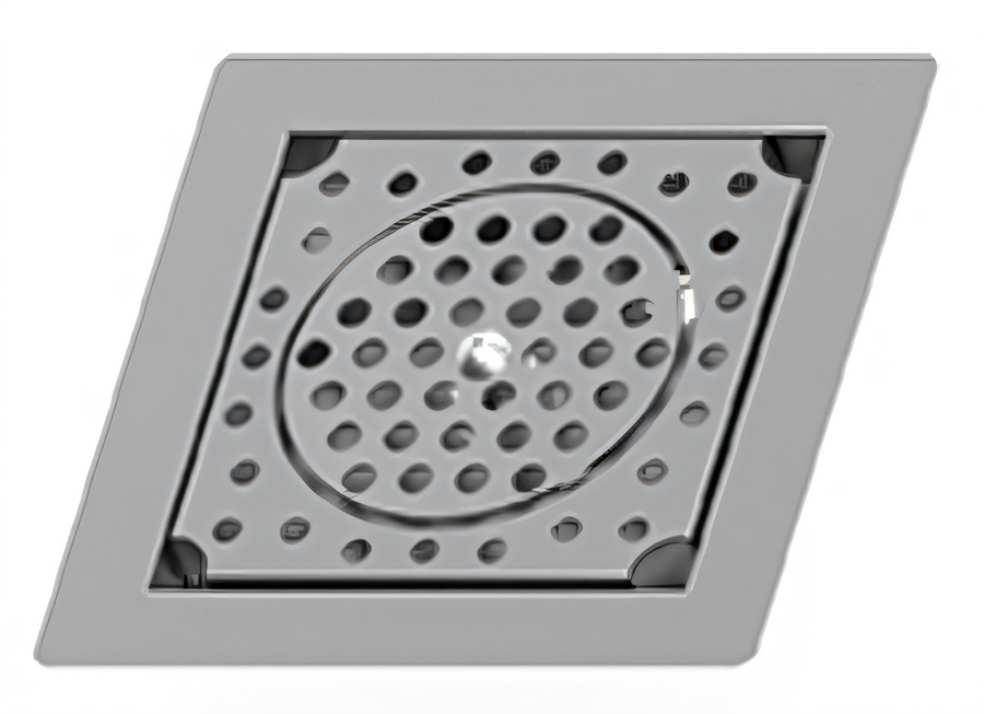 Product image #1 for Eagle Spec-Bar Drop-In Glass Rinser Trough, 8 x 8 Inch, Type 300 Stainless Steel