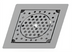 Thumbnail image #1 for Eagle Spec-Bar Drop-In Glass Rinser Trough, 8 x 8 Inch, Type 300 Stainless Steel
