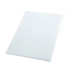 Thumbnail image #1 for Winco CBWT-1520 Rectangular Plastic Cutting Board, White, 20"L x 15"W x 1/2" Thick Case of 6