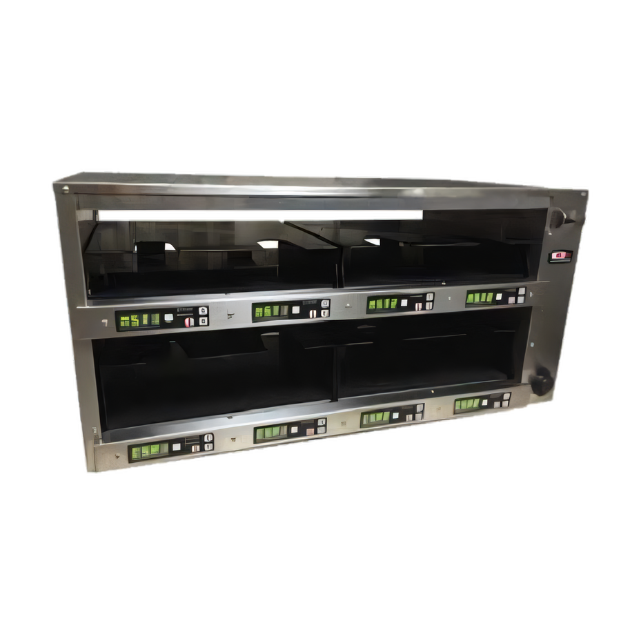 Product image #1 for Carter-Hoffmann Pass-Through Modular Holding Cabinet Hot Well with Individual Top & Bottom Heat, 8-Pan Capacity