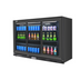 Thumbnail image #2 for Omcan 54-Inch Three-Section Back Bar Beverage Cooler with Sliding Glass Doors