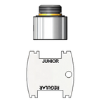 Thumbnail image #1 for T&S Brass B-0199-07-WS Vandal-Resistant Faucet Aerator, 1.5 GPM, 3/8" NPSM Male Threads