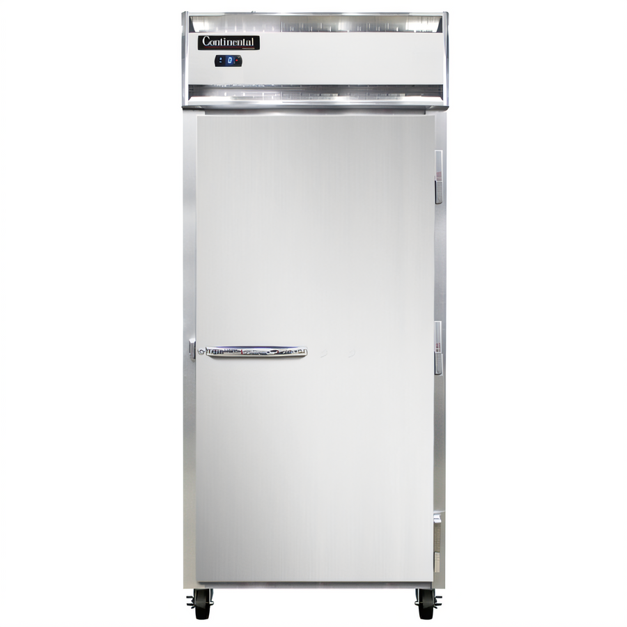Product image #1 for Continental Refrigerator 1FXSNSS Extra-Wide Shallow Depth One-Section Reach-in Freezer